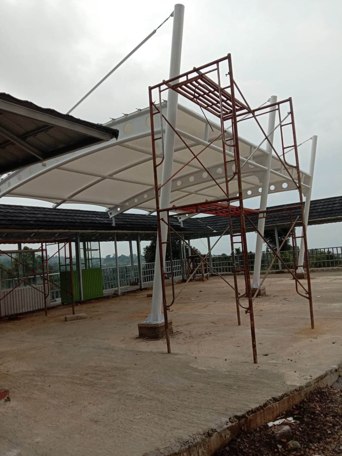 tenda membrane bogor murah